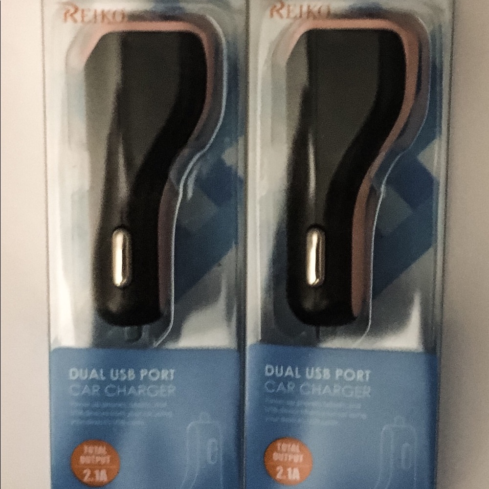 USB port dual charger 2 pack brand new